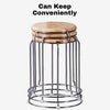 MRC Wooden Home Stainless Steel Dining Stool - MRC Executive Chairs