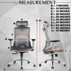 MRC Apex Premium Ergonomic Office Chair | Adjustable Lumbar Support & Mesh Seat, 360° Adjustable Armrests, Multi Lock Mechanism - MRC Executive Chairs