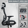 MRC Apex Premium Ergonomic Office Chair | Adjustable Lumbar Support & Mesh Seat, 360° Adjustable Armrests, Multi Lock Mechanism - MRC Executive Chairs