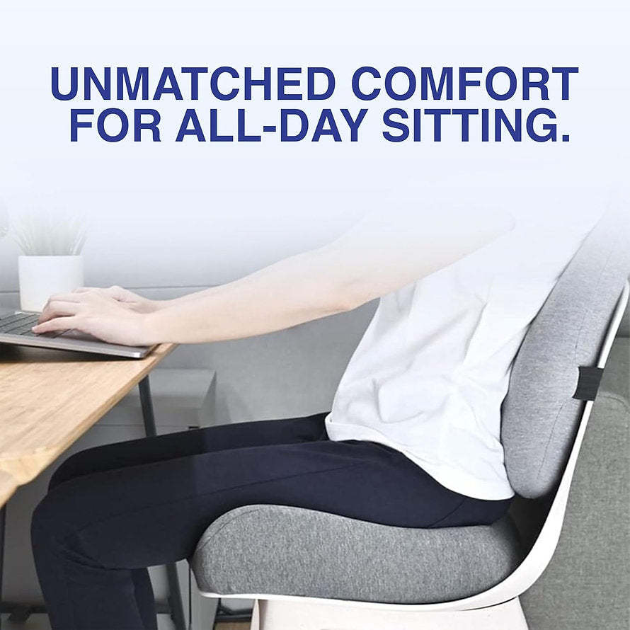 MRC Ergonomic Seat & Lumbar Support Cushion - MRC Executive Chairs