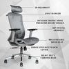 MRC Apex Premium Ergonomic Office Chair | Adjustable Lumbar Support & Mesh Seat, 360° Adjustable Armrests, Multi Lock Mechanism - MRC Executive Chairs