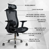 MRC Apex Premium Ergonomic Office Chair | Adjustable Lumbar Support & Mesh Seat, 360° Adjustable Armrests, Multi Lock Mechanism - MRC Executive Chairs