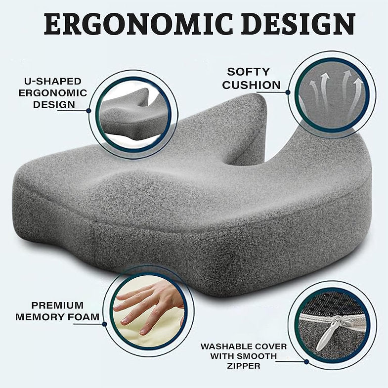 MRC Coccyx Pro Seat Cushion (High Density) - MRC Executive Chairs